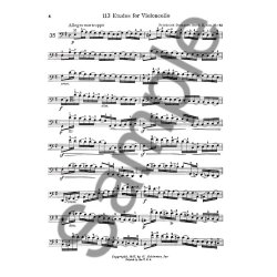 J.J.F. Dotzauer: Exercises For The Violoncello Book 2
