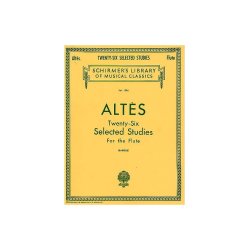 Henry Altes: 26 Selected Studies For Flute