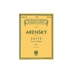 Anton Arensky: Suite for Two Pianos Op.15