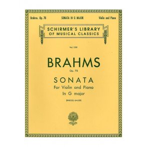 Johannes Brahms: Sonata For Violin And Piano In G Major Op.78