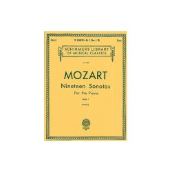 W.A. Mozart: Nineteen Sonatas For The Piano Book I (No.1-10)