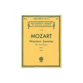 W.A. Mozart: Nineteen Sonatas For The Piano Book II