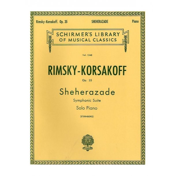 Nikolay Rimsky-Korsakov: Sheherazade Op.35 (Solo Piano)