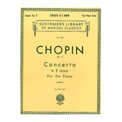 Frederic Chopin: Piano Concerto No.1 In E Minor Op.11 (Two Piano Score)