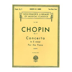 Frederic Chopin: Piano Concerto No.1 In E Minor Op.11 (Two Piano Score)