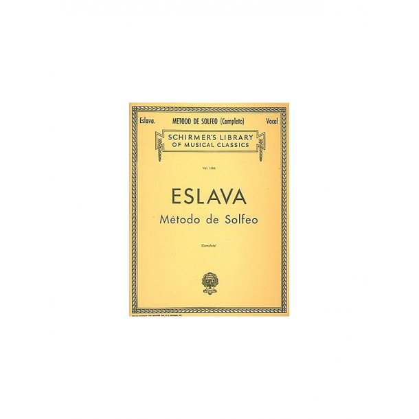 D. Hilarion Eslava: Metodo De Solfeo (Complete)