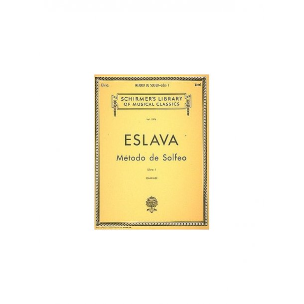 D. Hilarion Eslava: Metodo De Solfeo - Book 1