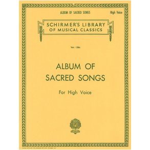 Album Of Sacred Songs (High Voice)