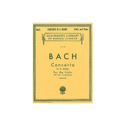 J.S Bach: Violin Concerto No.1 In A Minor BWV1041 (Violin/Piano)