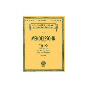 Felix Mendelssohn: Piano Trio No.1 In D Minor Op.49 (Score/Parts)