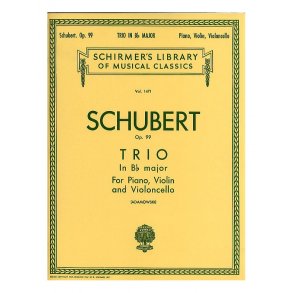 Franz Schubert: Piano Trio In B Flat Op.99 (Score/Parts)