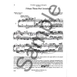 J.S Bach: Fifteen Three-Part Inventions (Busoni)