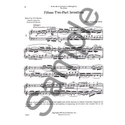 J.S. Bach: Fifteen Two-Part Inventions (Busoni)