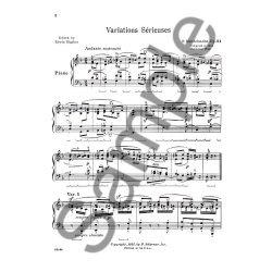 Felix Mendelssohn: Variations Serieuses Op.54