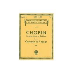 Frederic Chopin: Piano Concerto No.2 In F Minor Op.21 (Piano Solo)