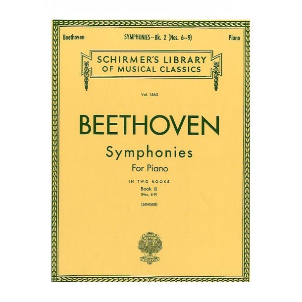 Beethoven: Symphonies - Book 2 (Piano Solo)