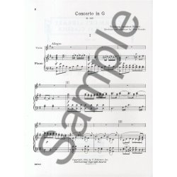 W.A. Mozart: Violin Concerto No.3 In G K.216 (Violin/Piano)