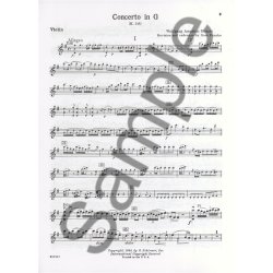 W.A. Mozart: Violin Concerto No.3 In G K.216 (Violin/Piano)