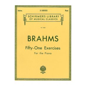 Johannes Brahms: Fifty-one Exercises For The Piano