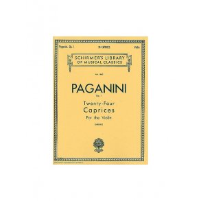 Niccolo Paganini: Twenty-Four Caprices For Solo Violin Op.1