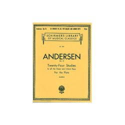 Joachim Andersen: Twenty-Four Studies For Flute Op.21