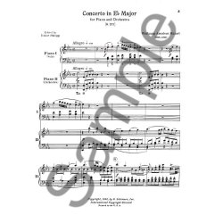 W.A. Mozart: Piano Concerto No. 9 In E Flat K.271 (Two Piano Score)