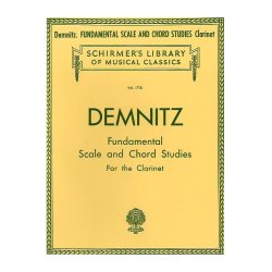 Friedrich Demnitz: Fundamental Scale And Chord Studies For Clarinet