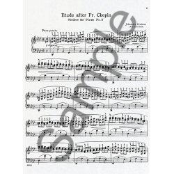 Johannes Brahms: Complete Works For Piano Solo Volume 3