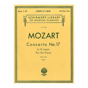 W.A. Mozart: Piano Concerto No.17 In G K.453 (2 Piano Score)
