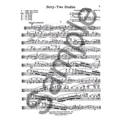 Rodolphe Kreutzer: Forty-Two Studies (Viola)