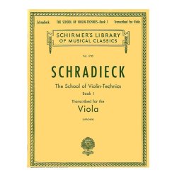 Henry Schradieck: School Of Violin Technics Book One (Viola)