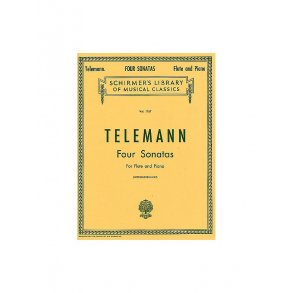 G.P. Telemann: Four Sonatas For Flute And Piano