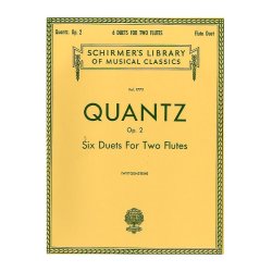 Johann Quantz: Six Duets For Two Flutes Op.2
