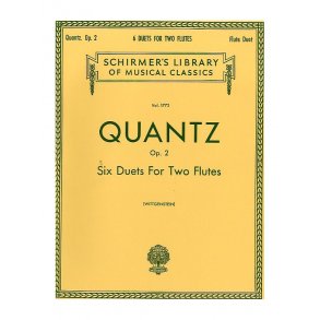 Johann Quantz: Six Duets For Two Flutes Op.2