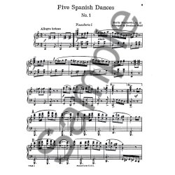 Moritz Moszkowski: Five Spanish Dances Op.12