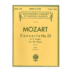W.A. Mozart: Piano Concerto No.25 In C K.503 (2 Piano Score)