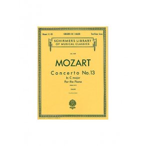 W.A. Mozart: Piano Concerto No.13 In C K.415 (2 Piano Score)