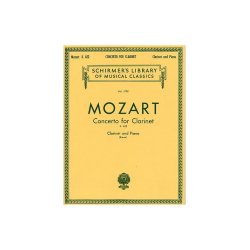 W.A. Mozart: Clarinet Concerto K.622 (Clarinet/Piano)