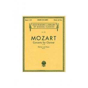 W.A. Mozart: Clarinet Concerto K.622 (Clarinet/Piano)