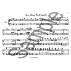 Wolfgang Amadeus Mozart: Eine Kleine Nachtmusik (Piano Duet)