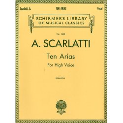 Alessandro Scarlatti: Ten Arias For High Voice