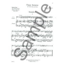 Alessandro Scarlatti: Three Sonatas For Double Bass