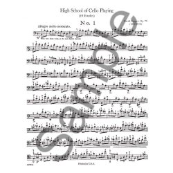 David Popper: High School Of Cello Playing Opus. 73