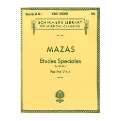 Jacques F. Mazas: Etudes Speciales Op.36 Book 1 (Viola)