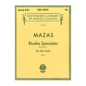 Jacques F. Mazas: Etudes Speciales Op.36 Book 1 (Viola)