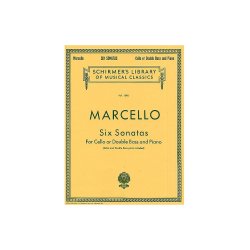 Benedetto Marcello: Six Sonatas For Cello Or Double Bass