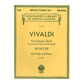 Antonio Vivaldi: Winter (Four Seasons Op.8) - Violin/Piano