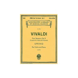Antonio Vivaldi: Spring From 'Four Seasons' Op.8 (Violin/Piano)