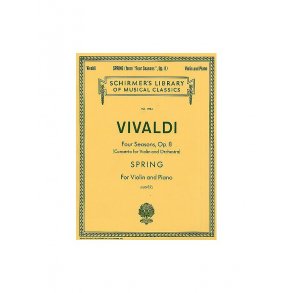 Antonio Vivaldi: Spring From 'Four Seasons' Op.8 (Violin/Piano)