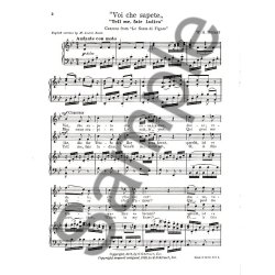 W.A. Mozart: Voi Che Sapete (The Marriage of Figaro) - High Voice